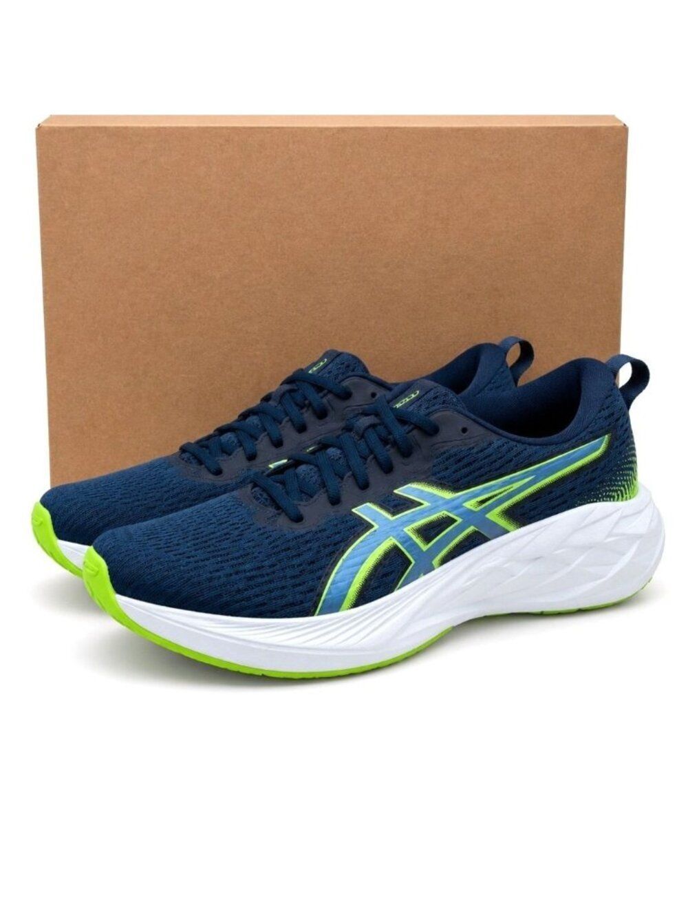 ASICS Novablast 4 GS Supportive French Blue Running Shoes Kids 7 Womens 8.5
